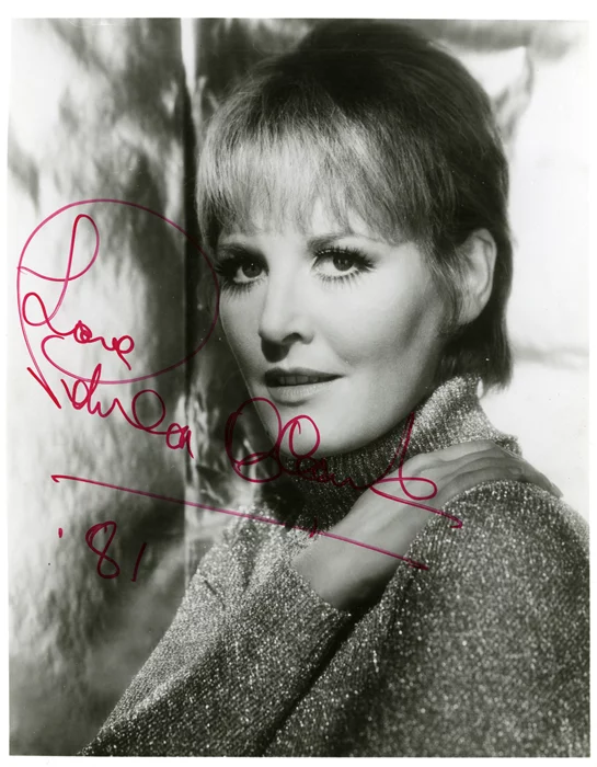 Petula Clark autograph