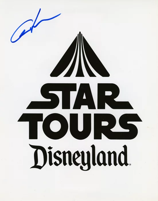 George Lucas autograph
