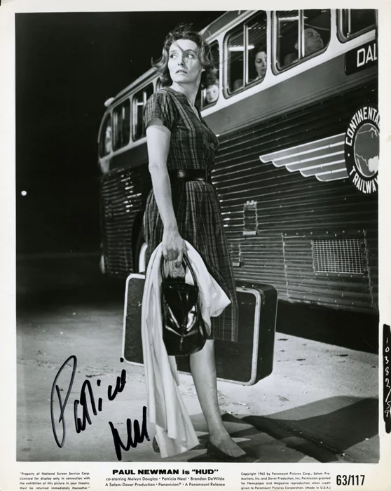 Patricia Neal autograph