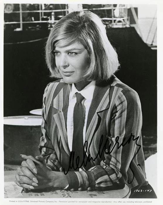 Melina Mercouri autograph