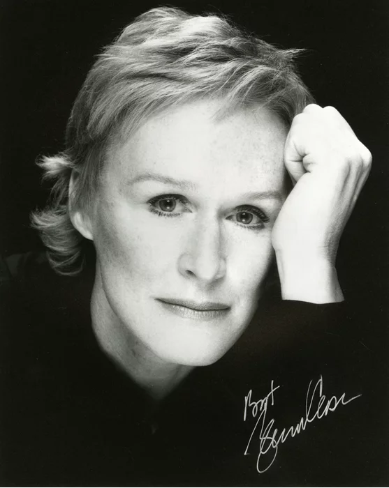 Glenn Close autograph