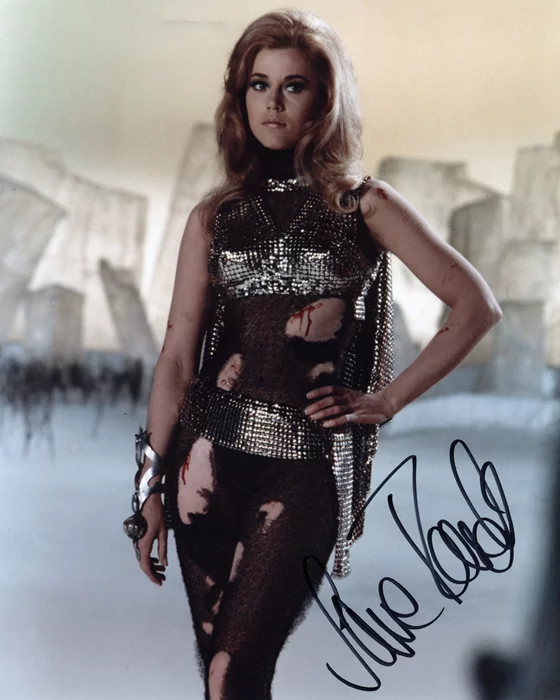 Jane Fonda autograph