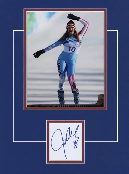 Julia Mancuso autograph