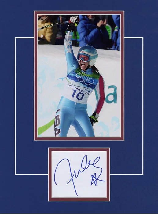 Julia Mancuso autograph