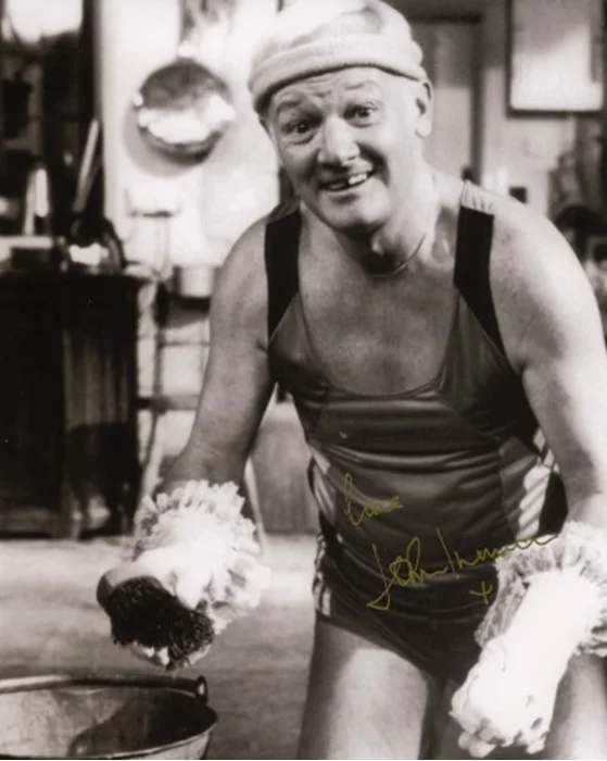John Inman autograph