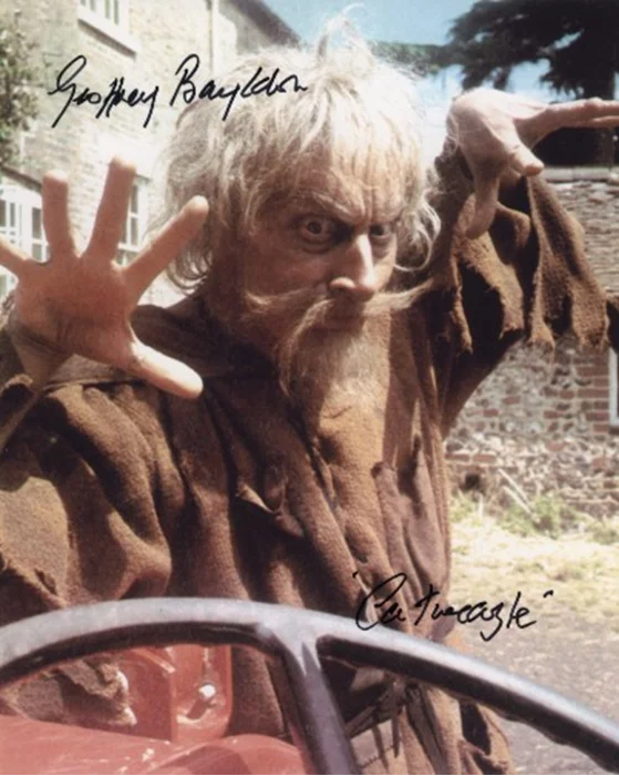 Geoffrey Bayldon autograph