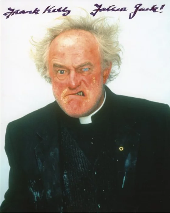 Frank Kelly autograph