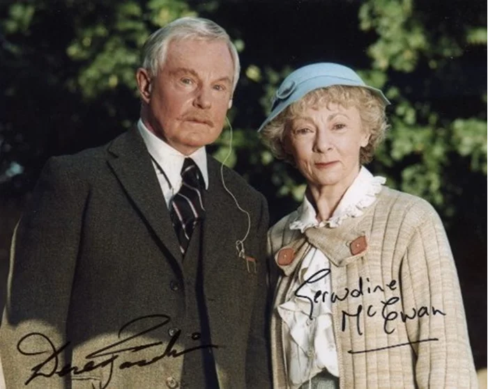 Marple: The Murder at the Vicarage autograph