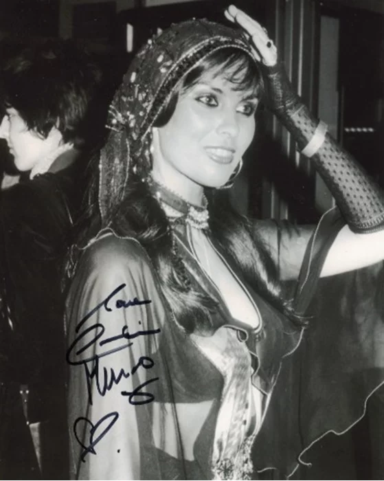 Caroline Munro autograph