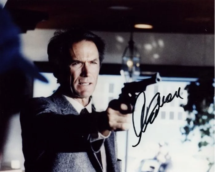 Clint Eastwood autograph