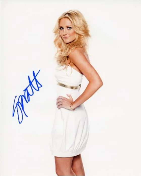 Stephanie Pratt autograph