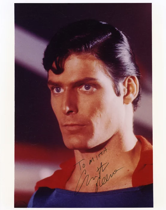 Christopher Reeve autograph