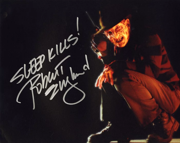 Robert Englund autograph
