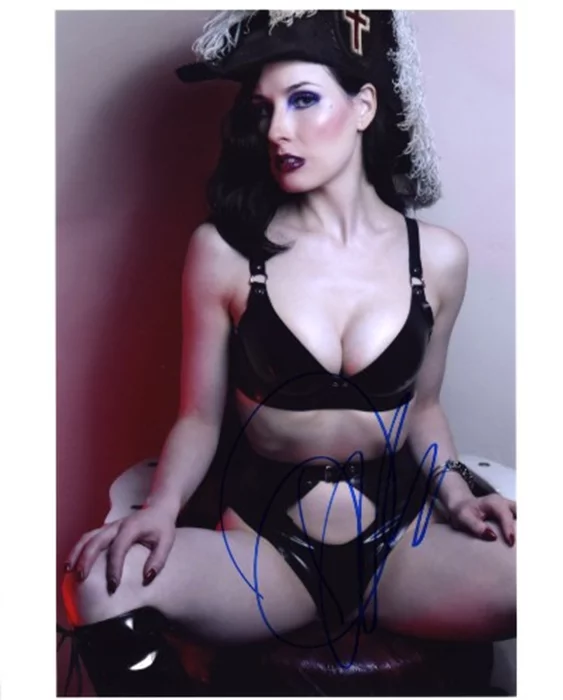 Dita Von Teese autograph