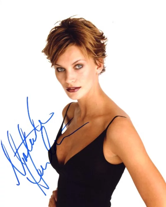 Natasha Henstridge autograph