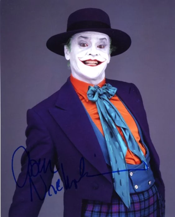 Jack Nicholson autograph
