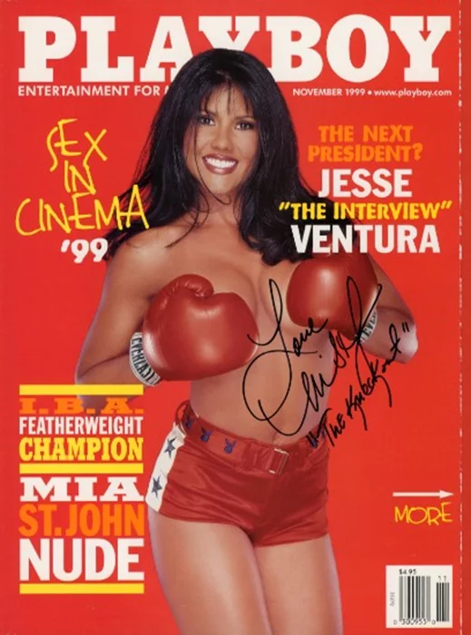 Mia St. John autograph