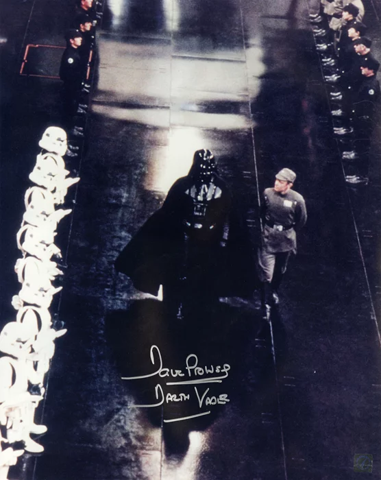 Dave Prowse autograph