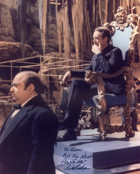 Patrick McGoohan autograph