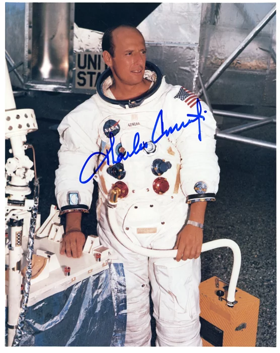Charles Conrad autograph