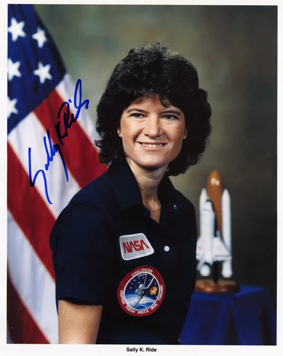Sally Ride autograph