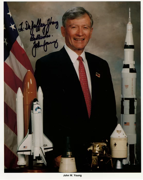 John Young autograph