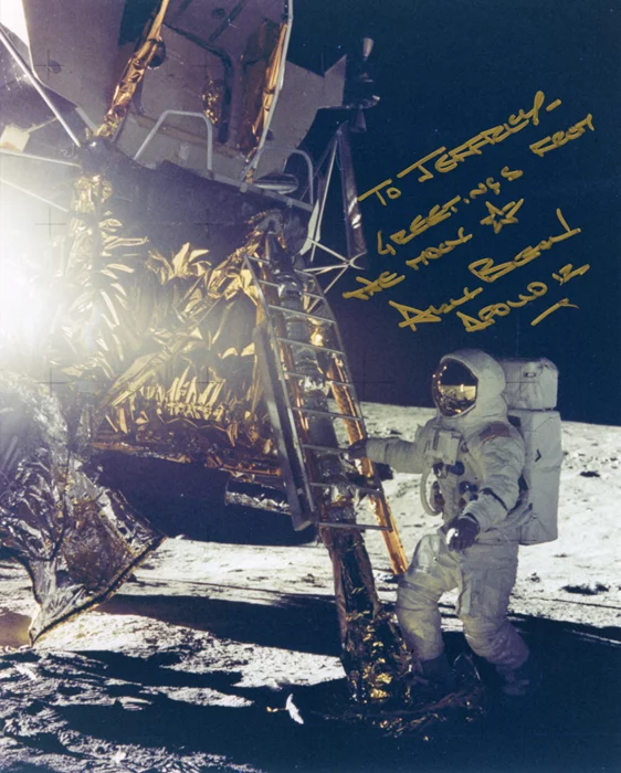 Alan Bean autograph