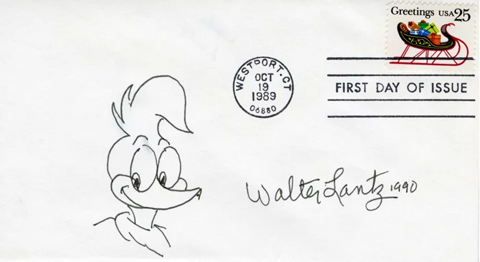 Walter Lantz autograph