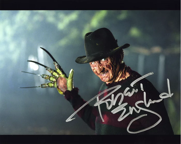 Robert Englund autograph