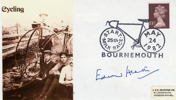 Edward Heath autograph