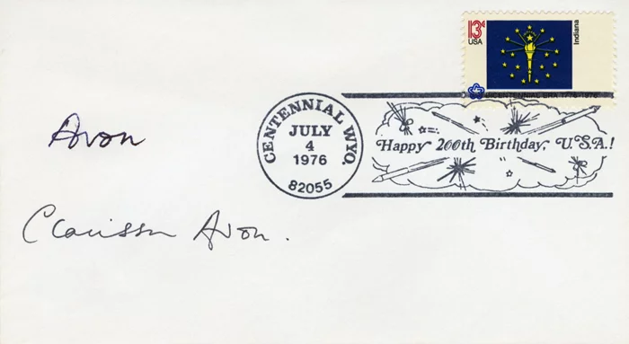 Anthony Eden autograph