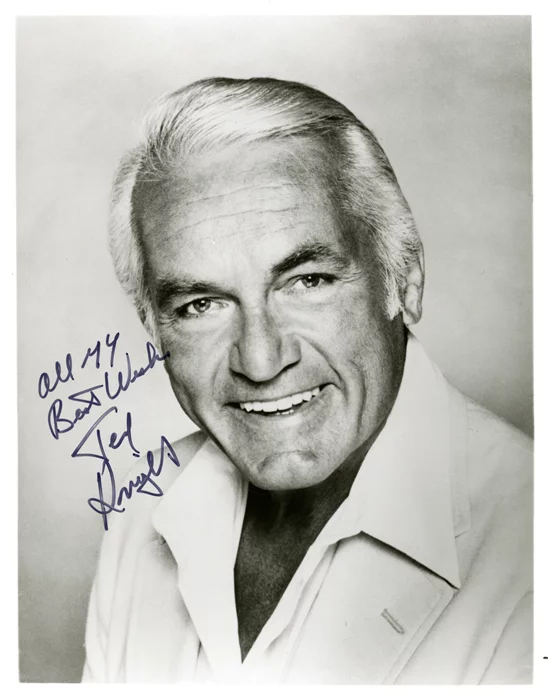Ted Knight autograph