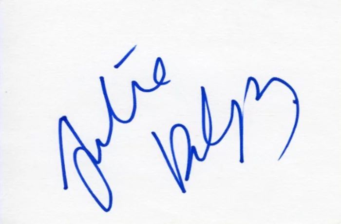 Julie Delpy autograph