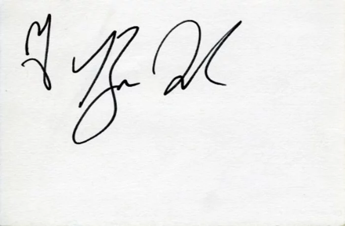 Kym Johnson autograph