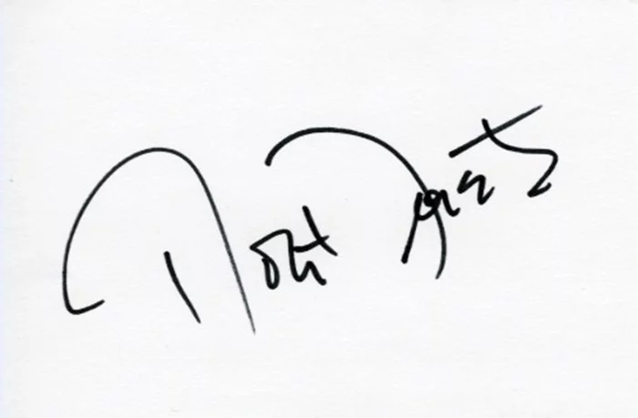 Robert Forster autograph