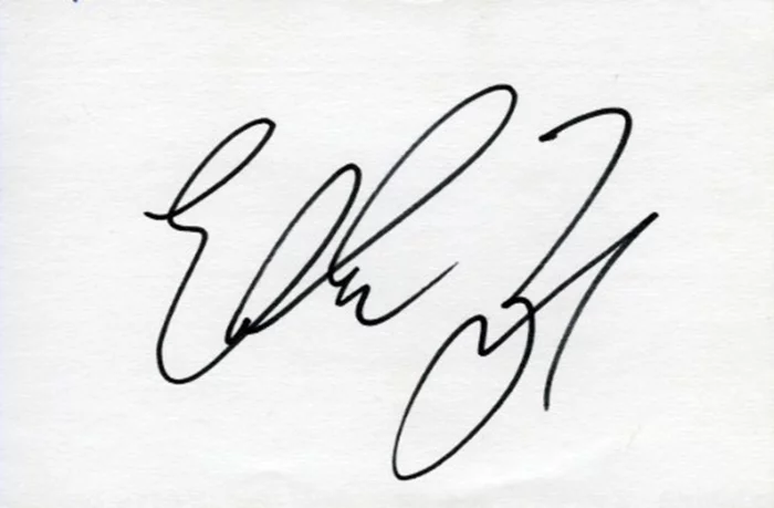 Edward Zwick autograph