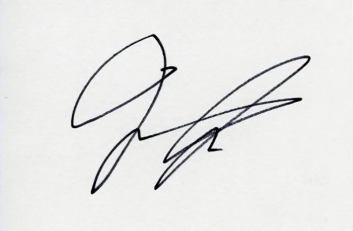 Joe Jonas autograph