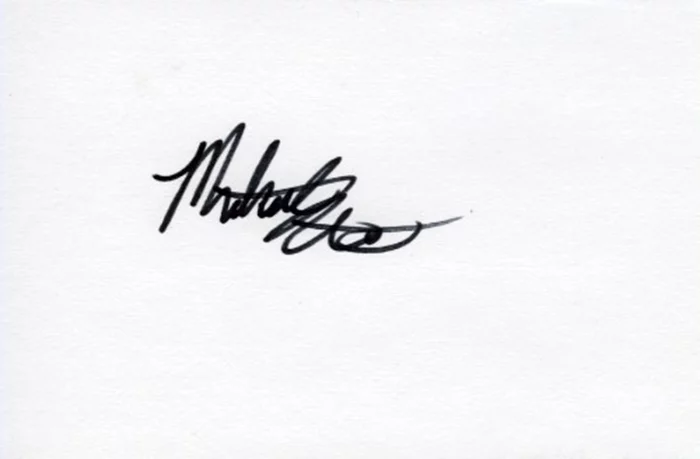 Michael Fishman autograph