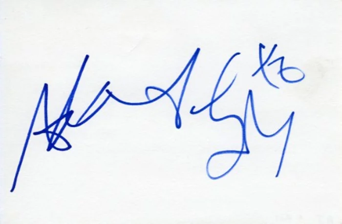 AJ and Aly Michalka autograph