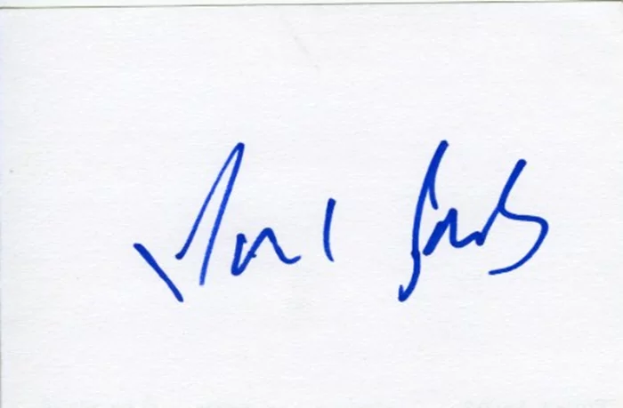 Julian Sands autograph