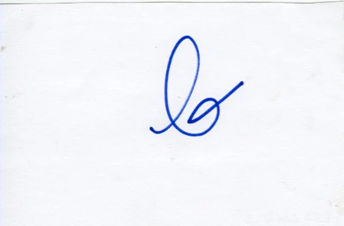 Lee Daniels autograph