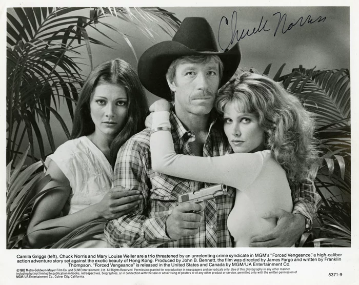 Chuck Norris autograph