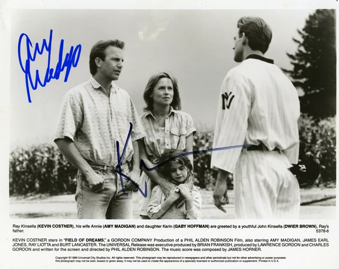 Field of Dreams autograph