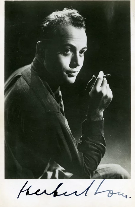 Herbert Lom autograph