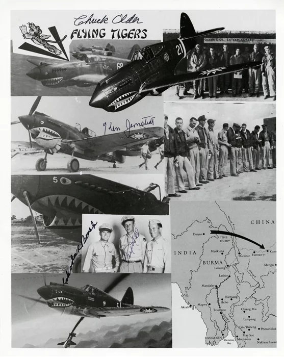 Flying Tigers autograph