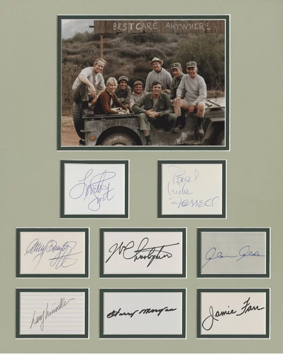 M*A*S*H autograph