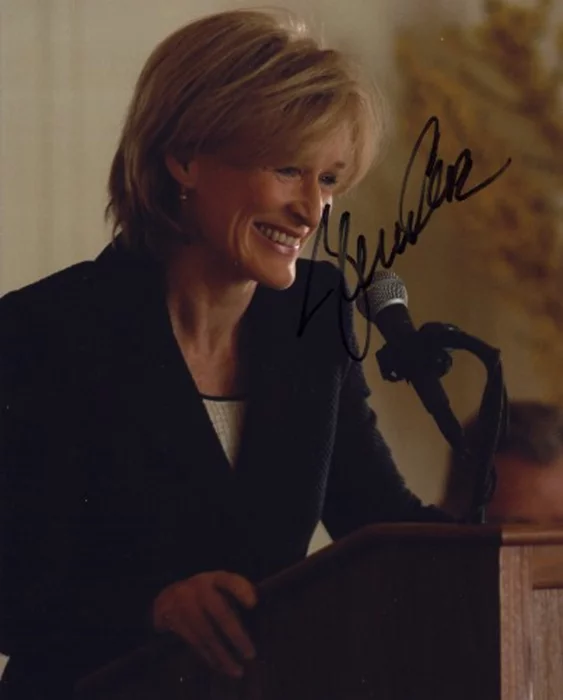 Glenn Close autograph