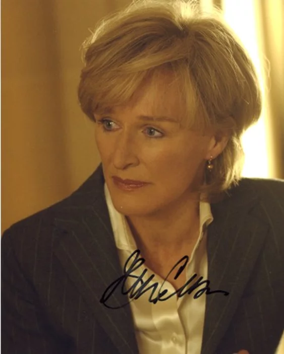 Glenn Close autograph