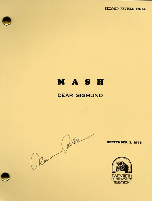 Alan Alda autograph