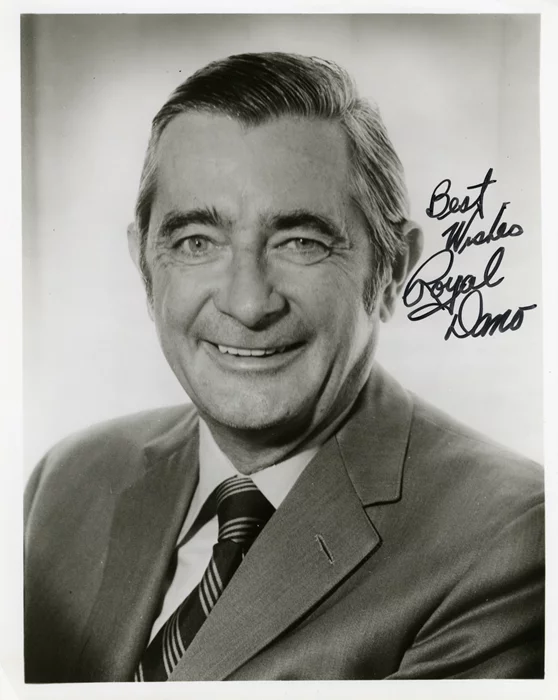 Royal Dano autograph